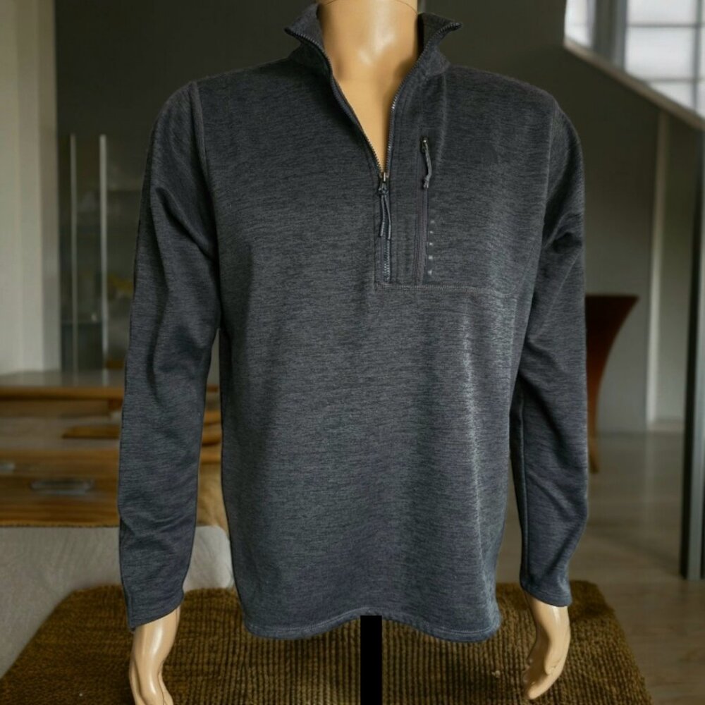 THE NORTH FACE Gray/Heather Skyline Fleece Size MED